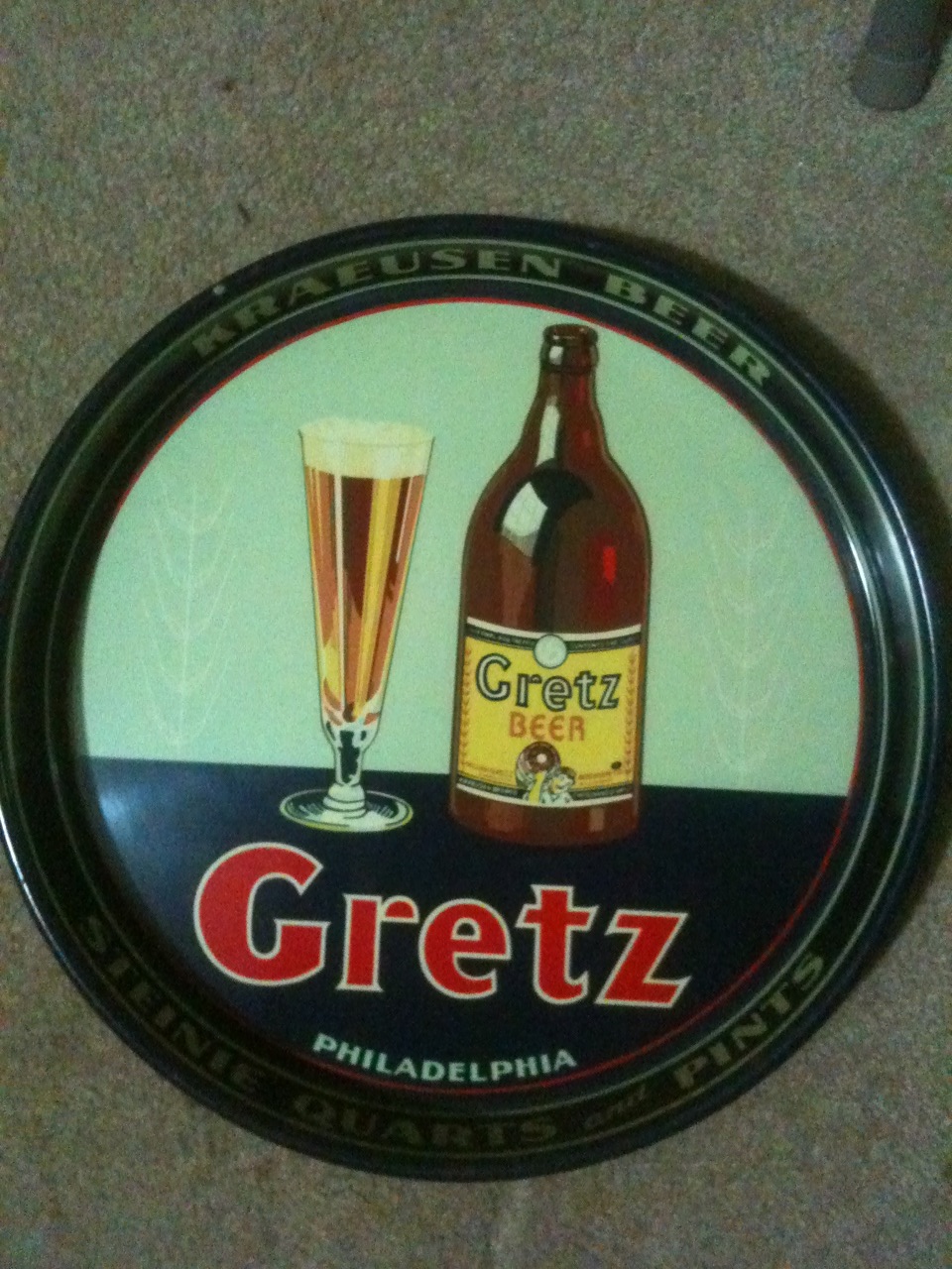 Gretz Beer Tray